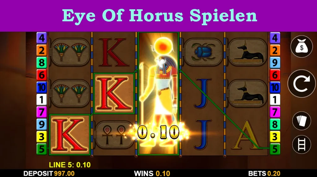eye of horus spielen